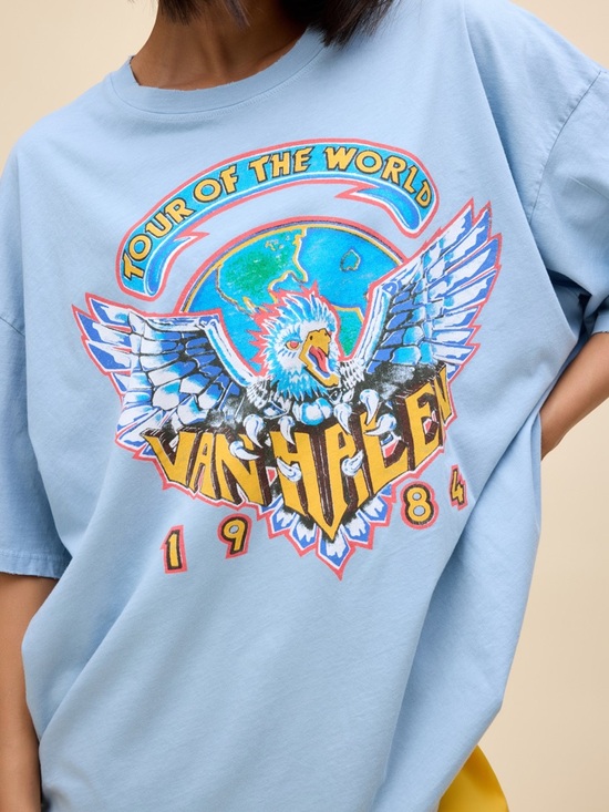 Daydreamer Tops - Daydreamer Van Halen Tee